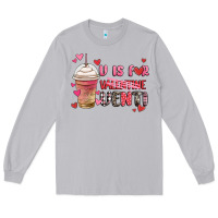 Moon Dust v is for valentine venti coffee cup Long Sleeve Tee - MaliasSmallBusiness
