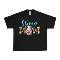 Black Western Show Mom Holstein Urban Heavy Tee - LillyAllenDesigns