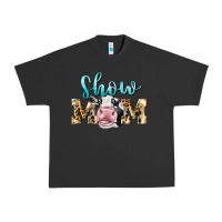 Pigment Black Western Show Mom Holstein Urban Heavy Tee - LillyAllenDesigns