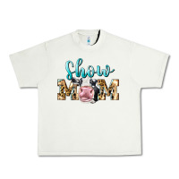 Pistachio Western Show Mom Holstein Urban Heavy Tee - LillyAllenDesigns