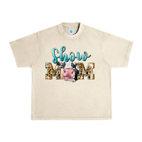 Sandshell Western Show Mom Holstein Urban Heavy Tee - LillyAllenDesigns