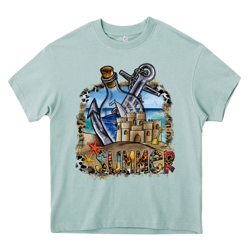 Summer Heavy Core Tee by SublimationCraftShop | Teevron