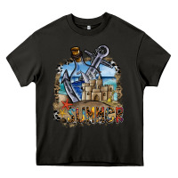 Asphalt summer Heavy Core Tee - SublimationCraftShop