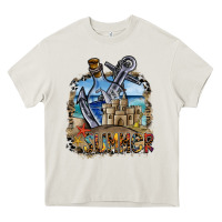 Cream summer Heavy Core Tee - SublimationCraftShop