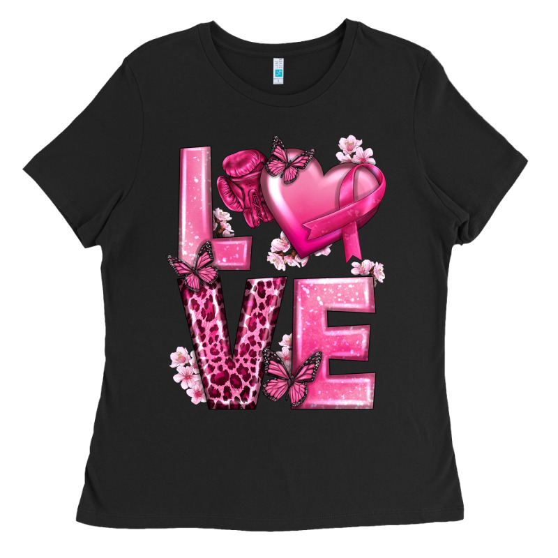 Love Cancer With Heart Ladies Tee by texasbilliewilder | Teevron