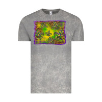 Cloud Rock mardi gras background Vintage Tee - BarkalooDesign