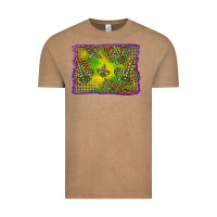 Vintage Coffee mardi gras background Vintage Tee - BarkalooDesign