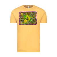 Vintage Mustard mardi gras background Vintage Tee - BarkalooDesign