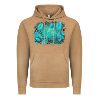 Vintage Camel turquoise leopard background Vintage Hoodie - AdoDesignShop