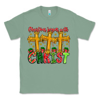 Sage christmas begins with christ Classic Tee - CowhideDigitalArt
