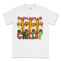 White christmas begins with christ Classic Tee - CowhideDigitalArt