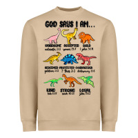 Mushroom god says i am dinosaurs handsome Heavyweight Sweatshirt - MaliasSmallBusiness