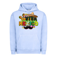 Pigment Grape Ice Viva Mexico Urban Hoodie - FaDigitalArtStudio