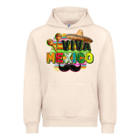 Sandshell Viva Mexico Urban Hoodie - FaDigitalArtStudio
