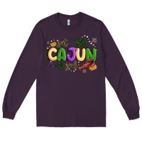 Plum got a little cajun in my soul Long Sleeve Tee - MaliasSmallBusiness