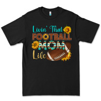 Livin' That Football Mom Life Premium Tee | Teevron