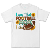White livin' that football mom life Premium Tee - HRA Design Shop