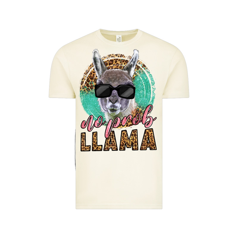 Western No Prob Llama Vintage Tee by LillyAllenDesigns | Teevron