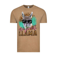 Vintage Coffee western no prob llama Vintage Tee - LillyAllenDesigns