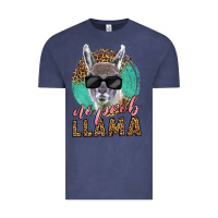 Vintage Denim western no prob llama Vintage Tee - LillyAllenDesigns