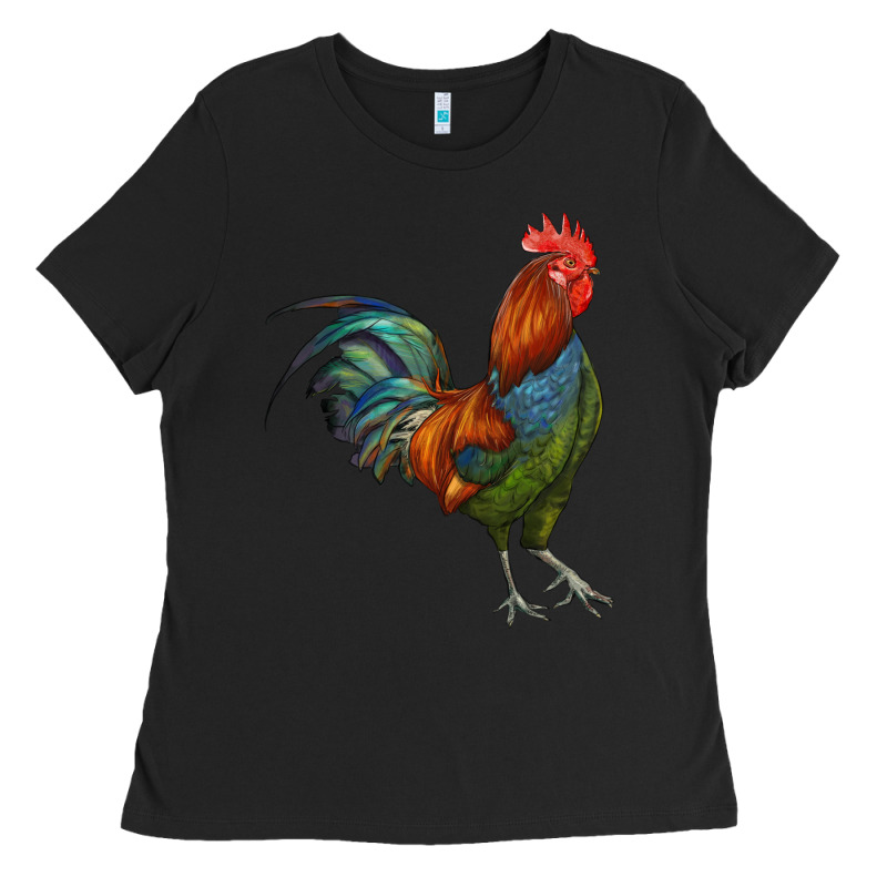 Rooster Ladies Tee by RanaPortraitStore | Teevron