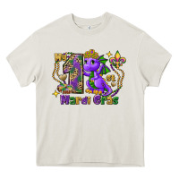 Cream dragon my first mardi gras Heavy Core Tee - FaDigitalArtStudio