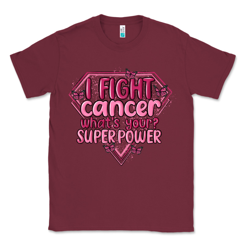 I Fight Cancer Whats Your Super Power Classic Tee by MaliasSmallBusiness | Teevron