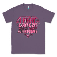 Lavender i fight cancer whats your super power Classic Tee - MaliasSmallBusiness