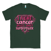 Sports Green i fight cancer whats your super power Classic Tee - MaliasSmallBusiness