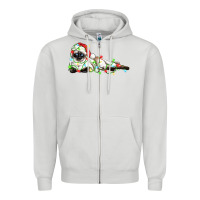 Dove Grey christmas siamese cat Zipper Hoodie - LillyAllenDesigns
