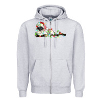 Heather Grey christmas siamese cat Zipper Hoodie - LillyAllenDesigns