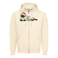 Sandshell christmas siamese cat Zipper Hoodie - LillyAllenDesigns