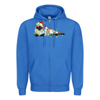 True Royal christmas siamese cat Zipper Hoodie - LillyAllenDesigns