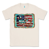 Natural flag cactus horseshoe Classic Tee - AdoDesignShop