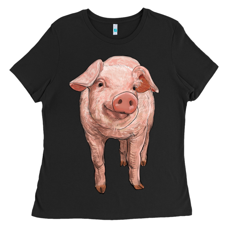Pig Ladies Tee by RanaPortraitStore | Teevron