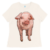 Bone pig Ladies Tee - RanaPortraitStore