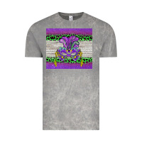 Cloud Rock mardi gras  mask Vintage Tee - BarkalooDesign