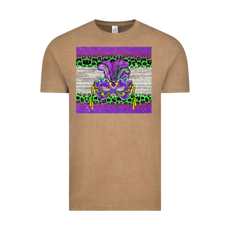 Mardi Gras  Mask Vintage Tee by BarkalooDesign | Teevron