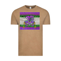 Vintage Coffee mardi gras  mask Vintage Tee - BarkalooDesign