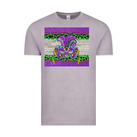 Vintage Zinc mardi gras  mask Vintage Tee - BarkalooDesign