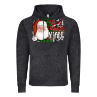 Vintage Black santa merry christmas y'all Vintage Hoodie - AdoDesignShop