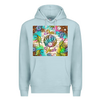 Blue Mist Shell yeah Premium Hoodie - TumblerDesignByShophia
