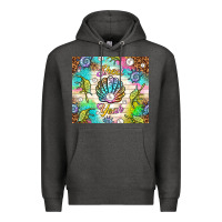 Charcoal Heather Shell yeah Premium Hoodie - TumblerDesignByShophia