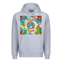 Heather Grey Shell yeah Premium Hoodie - TumblerDesignByShophia