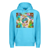 Ocean Blue Shell yeah Premium Hoodie - TumblerDesignByShophia
