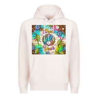Pale Pink Shell yeah Premium Hoodie - TumblerDesignByShophia