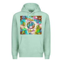 Seafoam Shell yeah Premium Hoodie - TumblerDesignByShophia