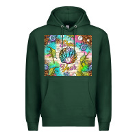 Sports Green Shell yeah Premium Hoodie - TumblerDesignByShophia