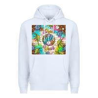 White Shell yeah Premium Hoodie - TumblerDesignByShophia