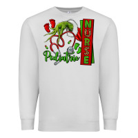 Dove Grey Christmas Character Premium Sweatshirt - NancyCooperArtShop